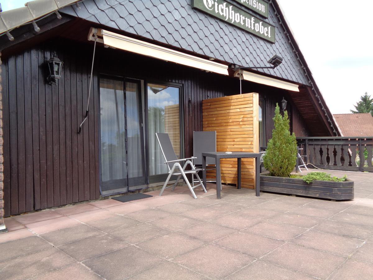 Hotel Garni Eichhornkobel Faßberg Kültér fotó