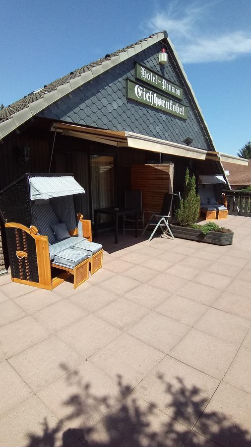 Hotel Garni Eichhornkobel Faßberg Kültér fotó